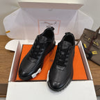 HM 26ss Sneakers Black Leather 638572