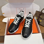 HM 26ss Sneakers Black Leather 638578