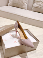 CL 25 Iriza Pumps 8.5cm Pink Suede 314902