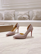 CL 25 Iriza Pumps 8.5cm Pink Suede 314902
