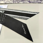 CD Twilly Mini Scarf 105cm Black Mulberry Silk 957049