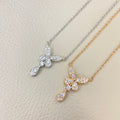 Graff New Tassel Butterfly Necklace