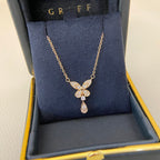 Graff New Tassel Butterfly Necklace