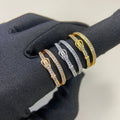 HM Buckle Diamond 2 Ring