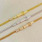 Hermes Diamond-Encrusted Buckle Belt  Open Bracelet