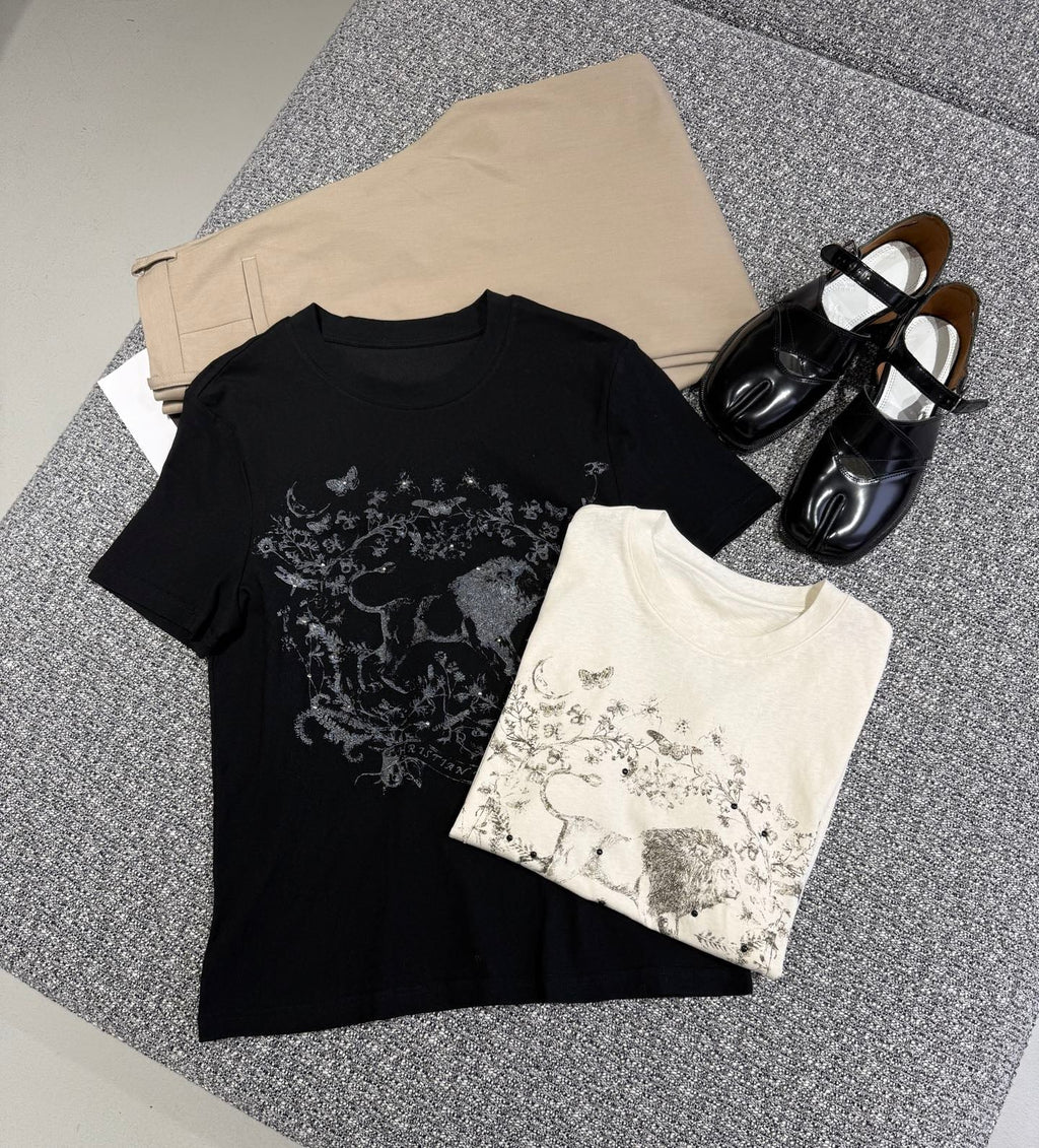 Dior 25C T-shirt White 228231