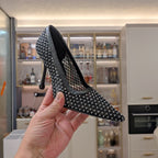 Jimmy 25 Love 100 Pump Black Mesh 240041