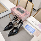 Jimmy 25 Stevie 80 Pumps Black Patent Leather 240028