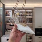 Jimmy 25 Stevie 80 Pumps White Patent Leather 240029