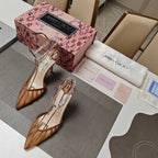 Jimmy 25 Seada 100 Pump Tan Brown Cowhide 240050