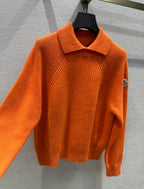 MC 2025 Turtleneck Sweater Orange Cashmere