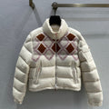 MC 2025 Megara Embroidered Down Jacket Cream Polyamide