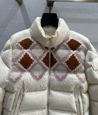MC 2025 Megara Embroidered Down Jacket Cream Polyamide