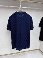 LV T-SHIRT NAVY BLUE 239624