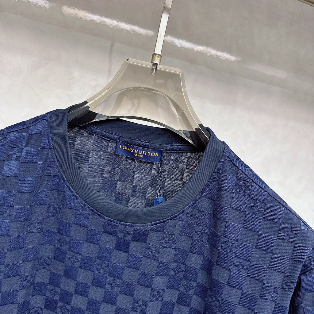 LV T-SHIRT NAVY BLUE 239624