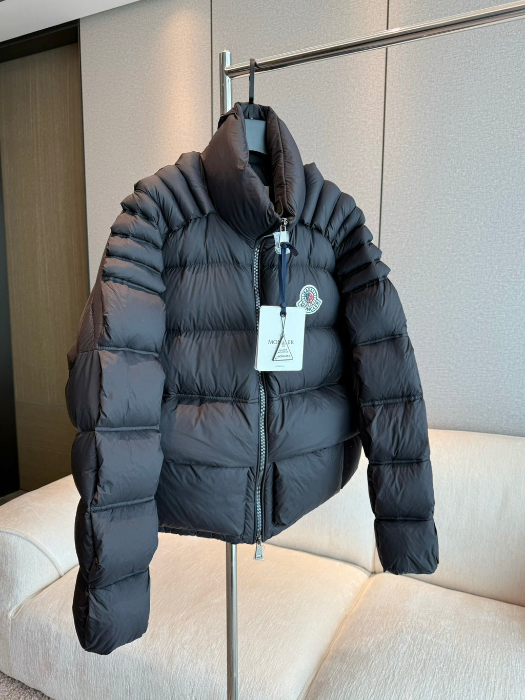 MC x Christopher Raxxy Jacket Black Polyester 0024