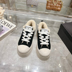 CC Sneaker Black Suede With Wool Lining 944560