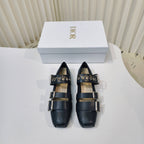 CD 25 Punk Ballet Flat  Calfskin and Suede 237991