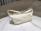 CD Jacquard Hobo Bag 23 With Chain White Calfskin