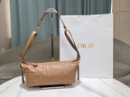 CD  Hobo Bag 23 With Chain Nude Pink-Beige Calfskin