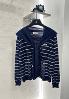 Miu Miu 25 Striped Knit Sweater Scarf 288654