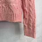Celine 25 Sweater Pink Wool 293909