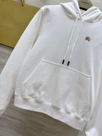 Bur 25 Hoodie White Wool
