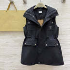 Bur 25 Autumn And Winter Wool Coat Black