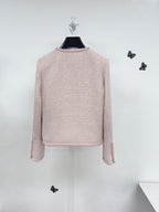 Celine Jacket Pink Gold Wool Cotton 290451