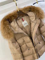 MC 2025 Jacket Light Brown Nylon Down