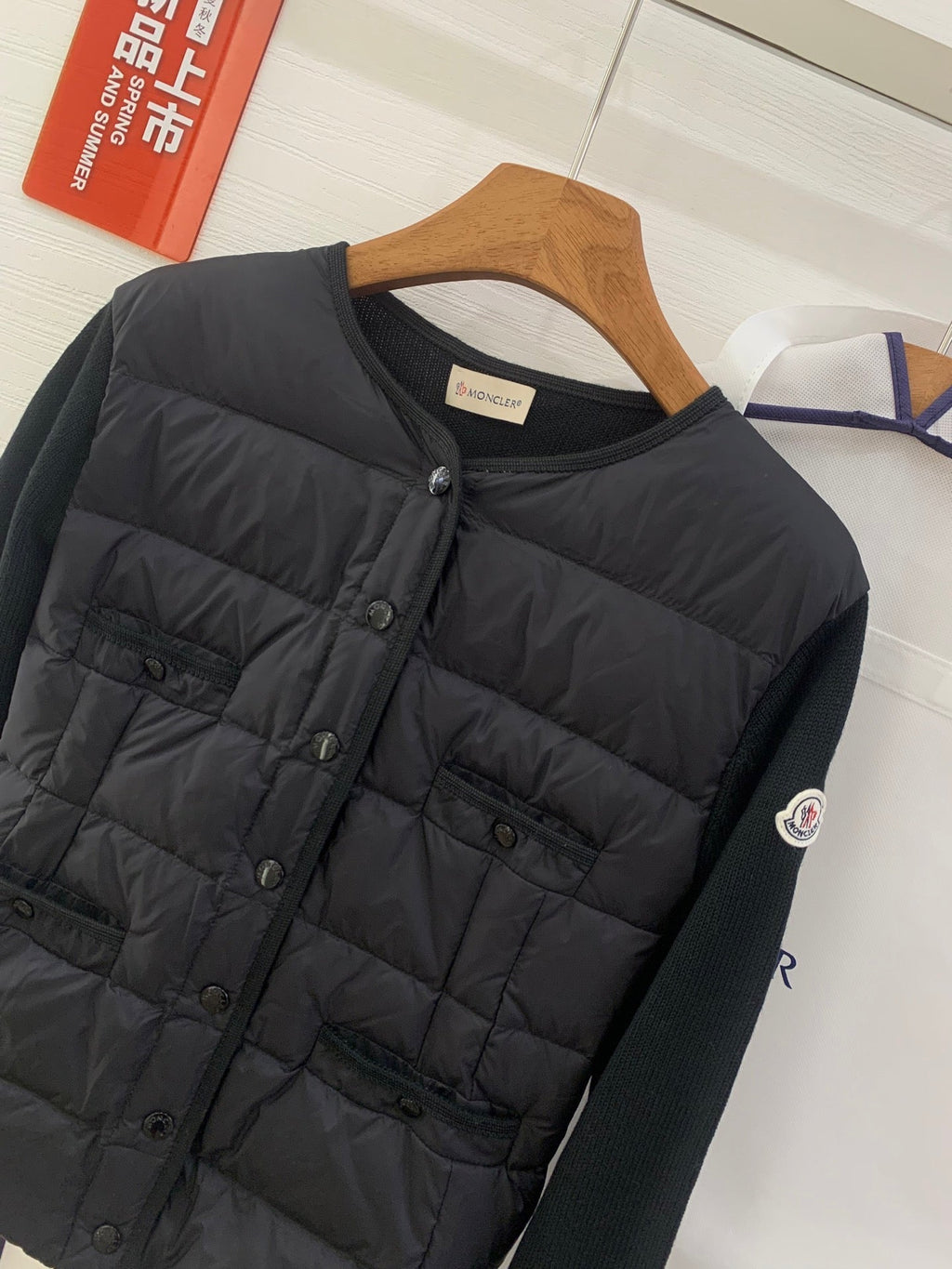 Moncler 25 Lightweight Knitted Cardigan Polyamide 288486