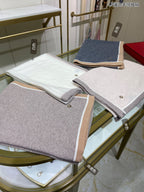 LP Scarf 170 CM In Grey Mix Brown Consinee Cashmere 205600