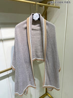LP Scarf 170 CM In Grey Mix Brown Consinee Cashmere 205600
