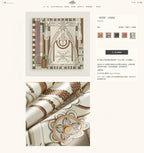 HM 25s Scarf 140cm White Gray Cashmere 973321