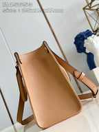 Onthego Pm 25 Brown Beige Monogram Empreinte Calfskin
