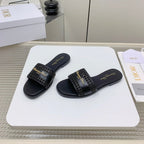 CD D-Lane Slide In Black Cowhide 106281