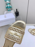CD D-Lane Slide In Light Gold Cowhide 106285
