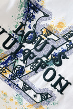 LV T-SHIRT WHITE MIX COLORFUL COTTON 239605