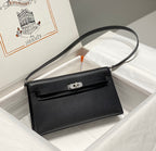 HM Kelly Elan 27cm Black Leather Shw