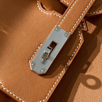 HM Shoulder Birkin 29 Yam Orange Leather 222354