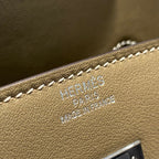 HM Shoulder Birkin 29cm Elephant Gray Swift Leather Silver Hardware