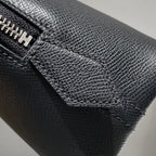 HM Bolide 25 Black Epsom Leather Silver Hardware 237384