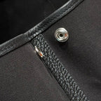 HM Garden Party 30cm Bag Black Togo Black Canvas