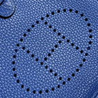 Hermes Evelyn 18 Bag Electric Blue Epsom Leather 255533