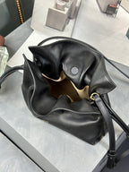 Mini Flamenco Bag 23cm Black Calfskin