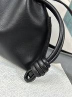 Mini Flamenco Bag 23cm Black Calfskin