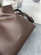 Mini Flamenco Bag 23cm Chocolate Calfskin