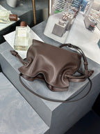 Mini Flamenco Bag 23cm Chocolate Calfskin
