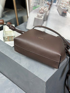 Mini Flamenco Bag 23cm Chocolate Calfskin