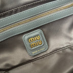 MiuMiu bowling ball bag calfskin